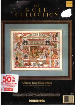 Antique Bear Collectibles 3756 / Антикварный коллекционный медведь