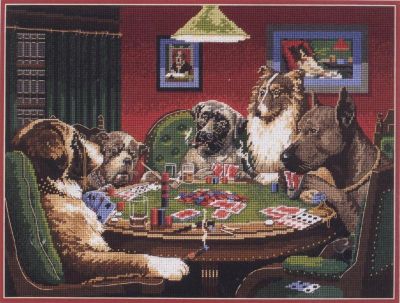 The coolidge dogs 2474 / Собаки-картежники