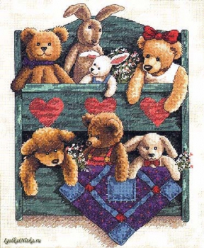 Animal Shelf  13684 / Комод с игрушками