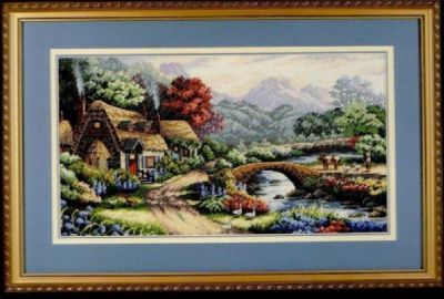 English Valley Cottage 35019 / Английский коттедж в долине