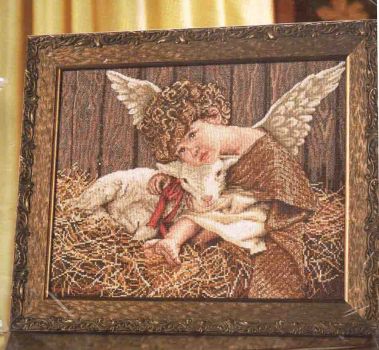 Angel with Lamb 43731 / Ангел с ягненком