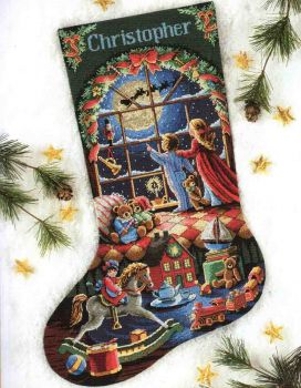 Must Be St. Nick Stocking 8567