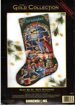 Must Be St. Nick Stocking 8567