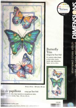 Butterfly Trio 13120 / Трио бабочек