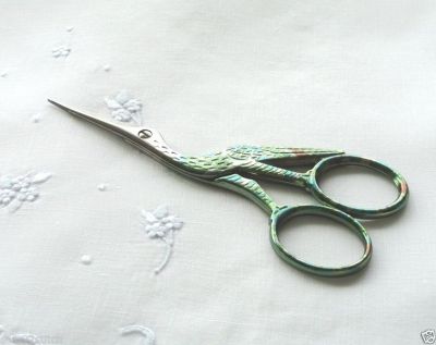 Bohin Stork Giakarta Embroidery / Ножницы-цапельки Джакарта фирмы Бохин