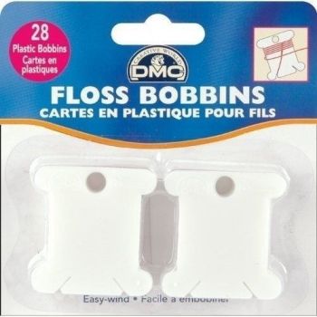 Plastic floss bobbins / Пластиковые бобинки