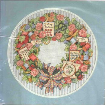 Stitchers wreath 13616 / Брошюровочный венок