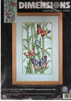 Butterflies and Bamboo 035120 / Бабочки и бамбук (США)