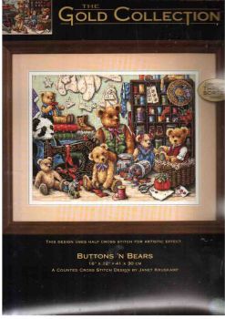 Buttons and Bears 351510 / Пуговицы и мишки (США)