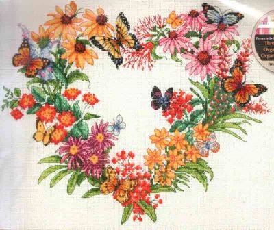 Wildflower Wreath 70-35336 / Венок из полевых цветов