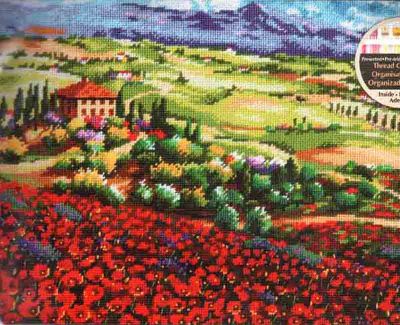 Tuscan Poppies 71-20084 / Маки в Тоскане