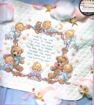 Nighttime Prayer Quilt 3194 / Детское одеяло Ночная молитва