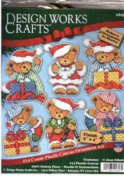 Little Bear Ornaments 1653 / Орнаменты Маленький мишка