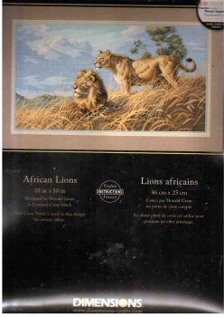 African Lions 3866 / Африканские львы