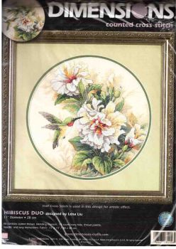 Hibiscus Duo 35156 / Колибри и гибискус
