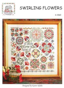 Swirling flowers S-1060 / Кружащиеся цветы