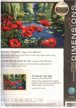 Lakeside Poppies 20066 / Маки у озера Нидлпоинт