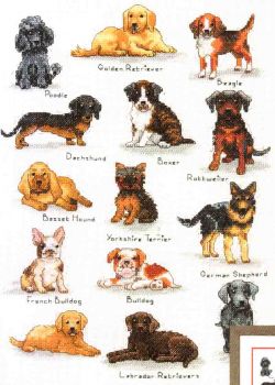 Dog Sampler 70-35353 / Семплер с собачками