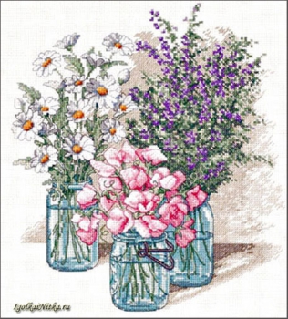 Wildflower Trio 35122 / Трио полевых цветов