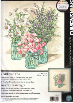 Wildflower Trio 35122 / Трио полевых цветов