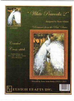 White Peacocks 2 95183 / Белые павлины