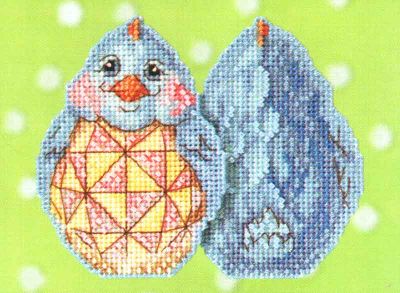 Blue Chick JS18-1711 / Синий цыпленок