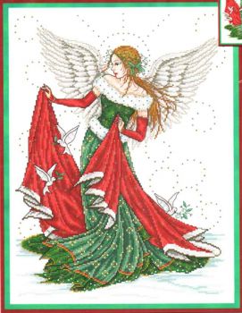 Christmas Angel JE040 / Рождественский ангел (схема)