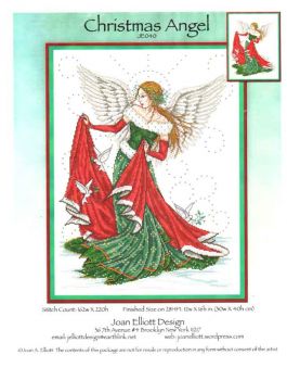 Christmas Angel JE040 / Рождественский ангел (схема)