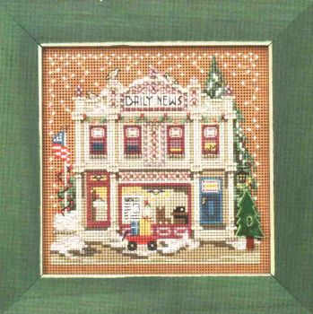 Daily News Christmas Village MH14-1934 / Рождественская деревня: Ежедневные новости