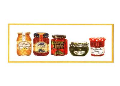 Jam Jars 3047 / Баночки с джемом