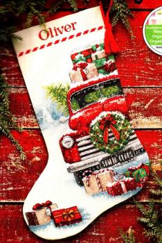 Santas Truck Stocking 70-08986 / Сапожок Грузовик Санты