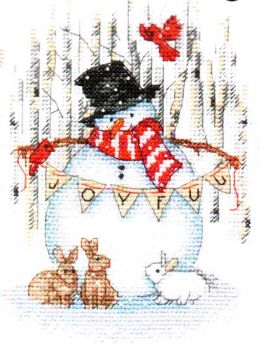 Joyful  Snowman 70-08984 / Радостный снеговик