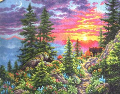Sunset Mountain Trail 70-35383 / Закатная горная тропа