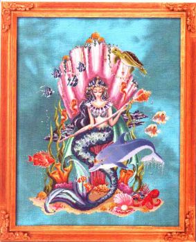 Amphitrite, Queen Goddess Of the Sea / Амфитрита, Королева-Богиня Моря (схема)