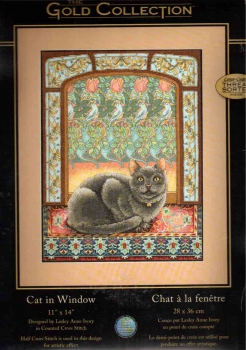 Cat in Window 35226 / Кошка на окошке