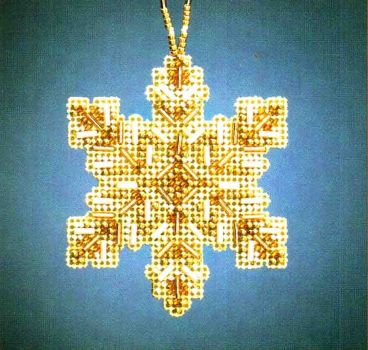 Golden Snowflake MH21-2012 / Золотая снежинка