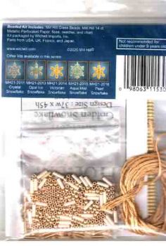 Golden Snowflake MH21-2012 / Золотая снежинка