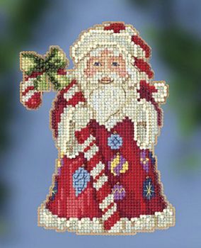 Candy Cane Santa JS20-2016 / Санта с конфетами