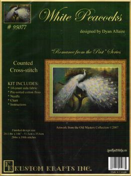 White Peacocks 95077 / Белые павлины