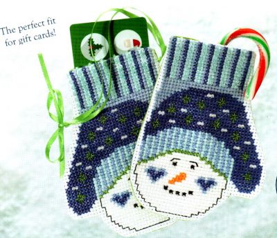 Snowman Mittens MH19-1831 / Варежки для снеговика
