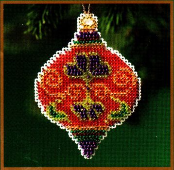 Crimson Cloisonne MH21-1916 / Малиновая игрушка