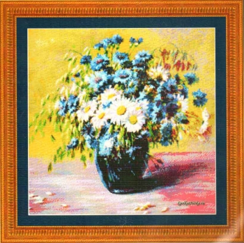 Blooms of blue 98897 / Цветение синим
