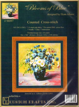 Blooms of blue 98897 / Цветение синим