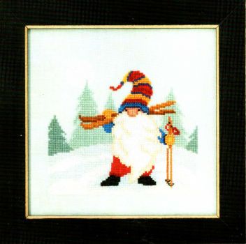 Skiing Gnome MH17-2011 / Гном-лыжник