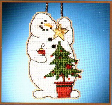 Trimming Snowman MH16-2132 / Снеговик с ёлочкой