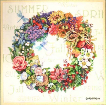 Wreath of all Seasons  35040 / Венок все сезоны