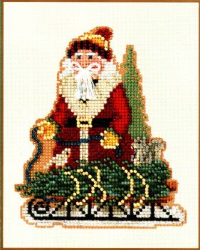 Norway Spruce Santa MH20-2233 / Санта из Норвегии с сосной