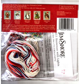 Snowman with Lights JS20-1611 / Снеговик с гирляндой