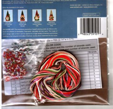 Gnome with Ornaments JS20-2215 / Гном с ёлочными украшениями