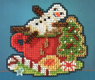 Marshmallow Snowman MH18-2231 / Зефирный снеговик (магнит)